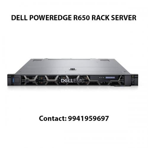 Dell PowerEdge R650 Rack Server price in Chennai, tamilnadu, Hyderabad, kerala, bangalore