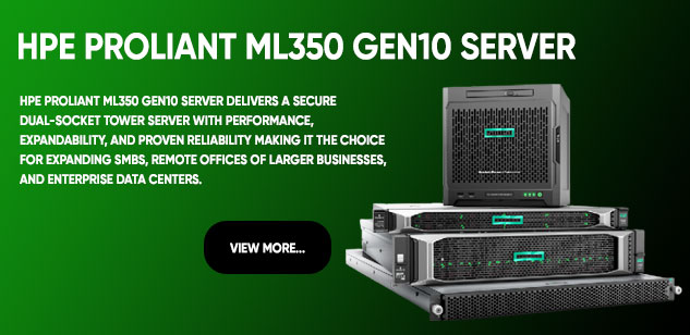 HP ML350 server