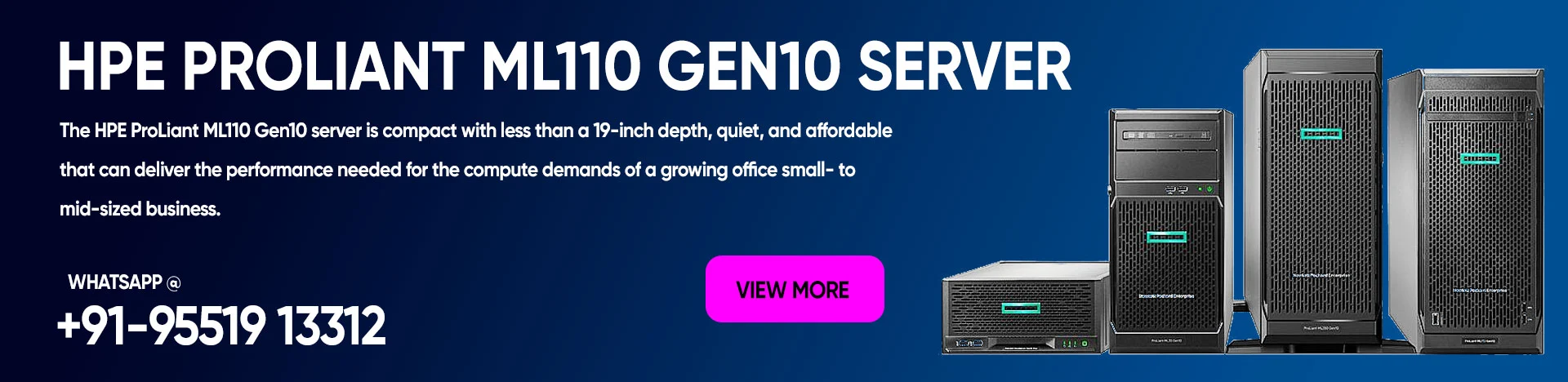hp proliant MK110 server price