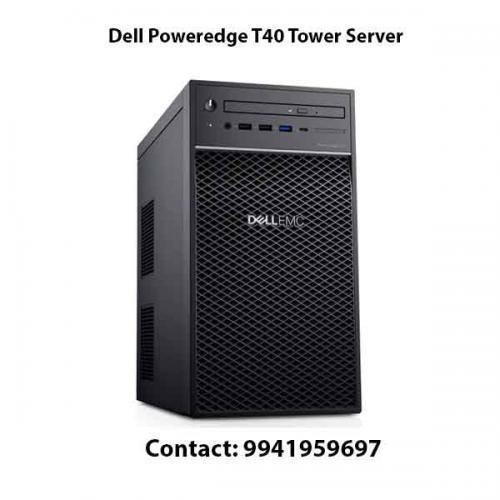 Dell Poweredge T40 Tower Server price in Chennai, tamilnadu, Hyderabad, kerala, bangalore