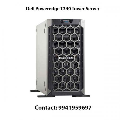 Dell Poweredge T340 Tower Server price in Chennai, tamilnadu, Hyderabad, kerala, bangalore