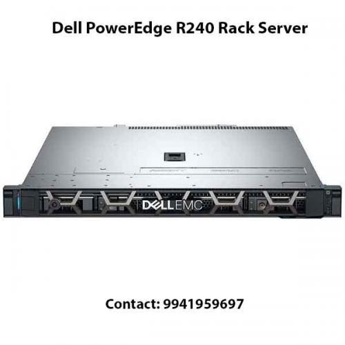 Dell PowerEdge R240 Rack Server Price in Chennai, tamilnadu, Hyderabad, kerala, bangalore