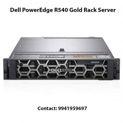 Dell PowerEdge R540 Gold Rack Server price in Chennai, tamilnadu, Hyderabad, kerala, bangalore