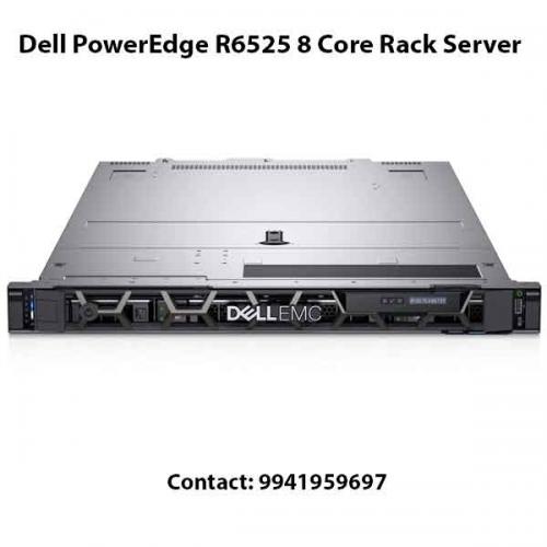 Dell PowerEdge R6525 8 Core Rack Server price in Chennai, tamilnadu, Hyderabad, kerala, bangalore