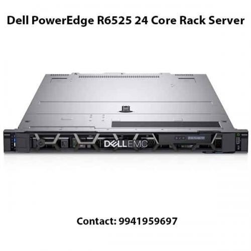 Dell PowerEdge R6525 24 Core Rack Server price in Chennai, tamilnadu, Hyderabad, kerala, bangalore