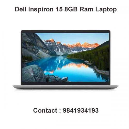 Dell Inspiron 15 8GB Ram Laptop price in Chennai, tamilnadu, Hyderabad, kerala, bangalore