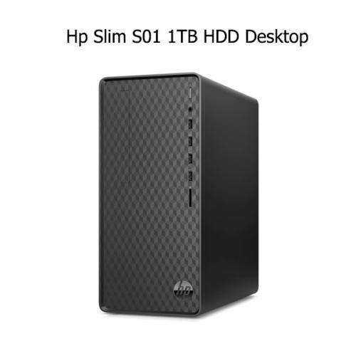 Hp Slim S01 1TB HDD Desktop price in Chennai, tamilnadu, Hyderabad, kerala, bangalore