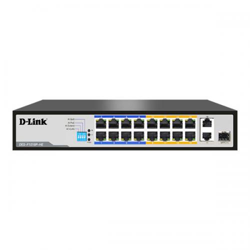 D link DES F1016P HE Unmanaged PoE switch price in Chennai, tamilnadu, Hyderabad, kerala, bangalore