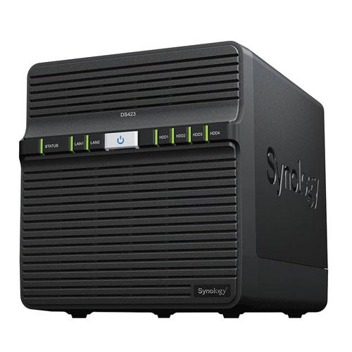 Synology DiskStation DS423 Network Attached Storage Price in Chennai, tamilnadu, Hyderabad, kerala, bangalore