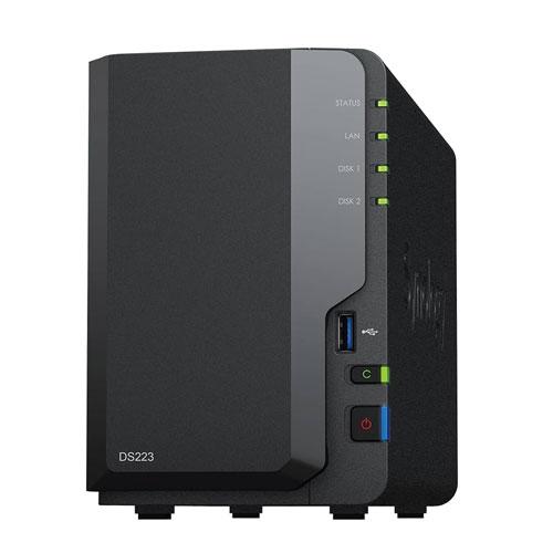 Synology DiskStation DS223 Network Attached Storage price in Chennai, tamilnadu, Hyderabad, kerala, bangalore