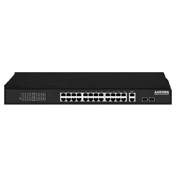 Aadona DSMS 24GP 2G 2F POE Industrial Switch