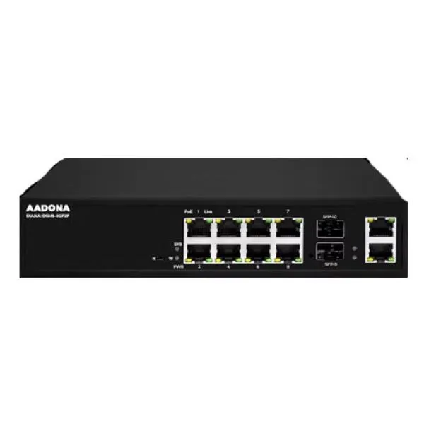Aadona DSMS 8GP2F Industrail Switch Price in Chennai, tamilnadu, kerala, bangalore