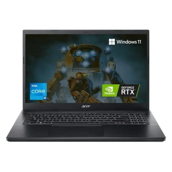 Acer Aspire 7 A715 59G 501E GeForce RTX 3050 Gaming Laptop price in Chennai, tamilnadu, kerala, bangalore