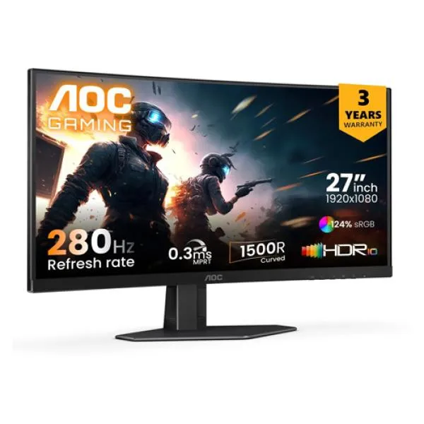 Acer ED270 X2 68 cm Full HD 1500 R LED Backlit LCD Curved Gaming Monitor