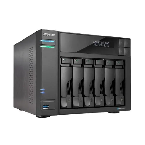 Asustor Lockerstor 6 Gen2 AS6706T 6 Bay NAS Storage