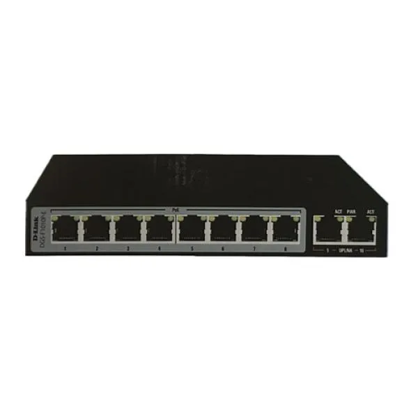 Dlink DES F1010PE 1000Mbps 250 Meter PoE Switch price in Chennai, tamilnadu, kerala, bangalore