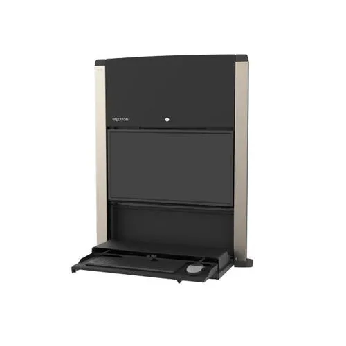 Ergotron CareFit 24 inch Sit Stand Wall Mount Enclosure price in Chennai, tamilnadu, kerala, bangalore