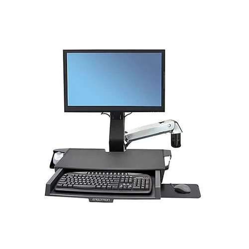 Ergotron StyleView Sit Stand Combo Arm Worksurface price in Chennai, tamilnadu, kerala, bangalore