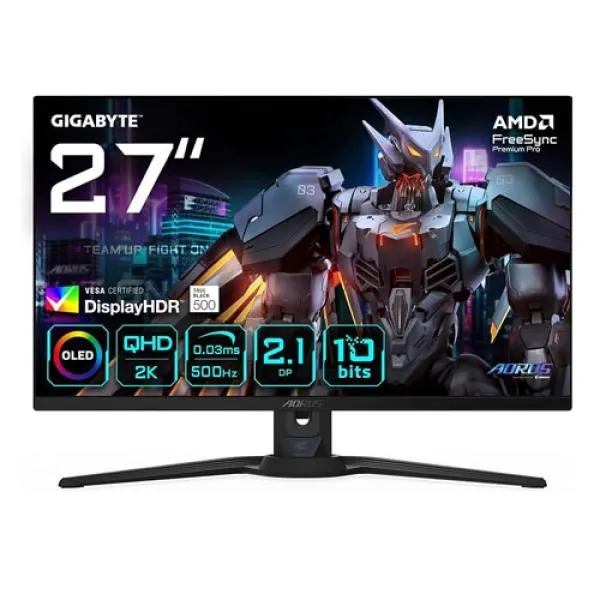 Gigabyte Aorus FO27Q5P QHD 27 Inch Gaming Monitor price in Chennai, tamilnadu, kerala, bangalore