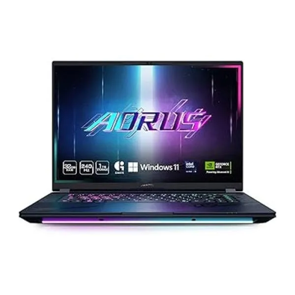 Gigabyte Aorus Master 16 AM6H Ultra 9 Processor 64GB RAM Laptop price in Chennai, tamilnadu, kerala, bangalore