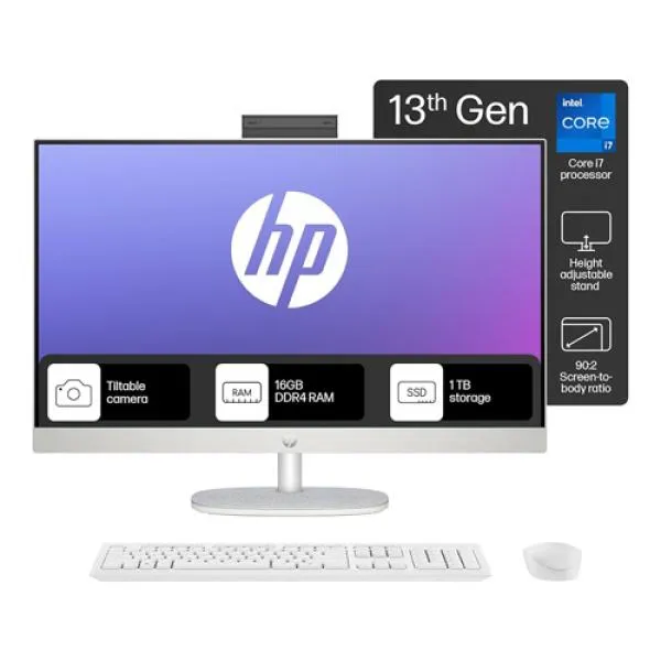 HP 27 inch 27 cr0451in PC All in One Desktop