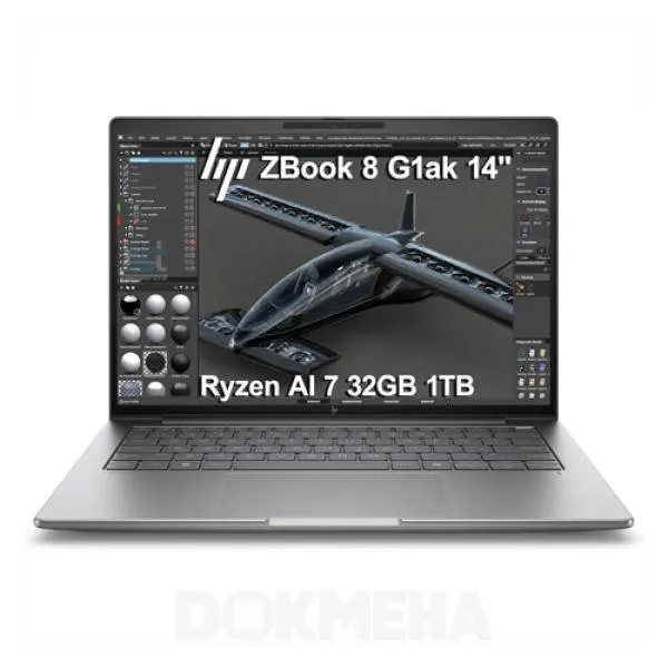 HP ZBook 8 G1ak 14 inch Mobile Workstation PC Laptop