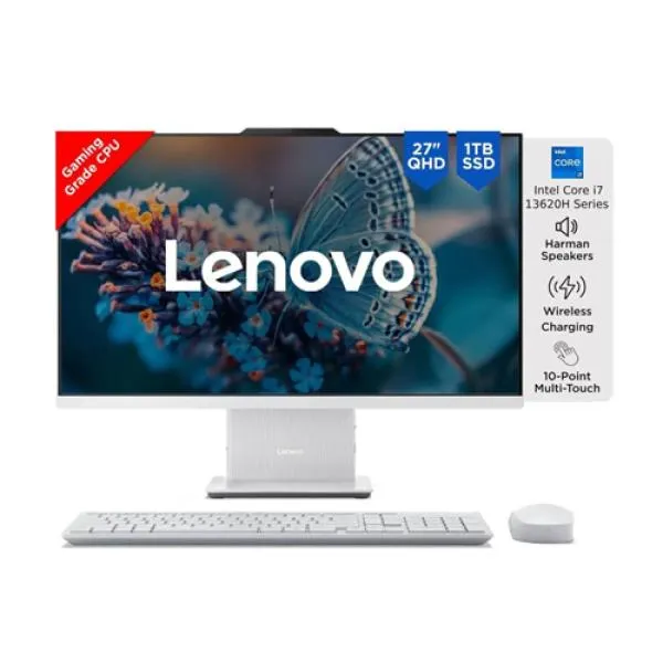 Lenovo IdeaCentre AIO 13th Gen 60cms Intel Desktop price in Chennai, tamilnadu, kerala, bangalore