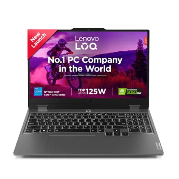 Lenovo LOQ AMD Ryzen 5 16GB RAM 512GB SSD RTX 3050 6GB Laptop