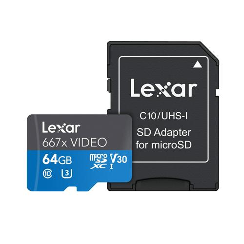 Lexar Professional 667x VIDEO microSDXC UHS I Card price in Chennai, tamilnadu, Hyderabad, kerala, bangalore