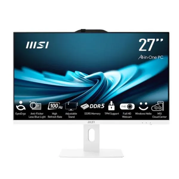 MSI Modern AM272P 12M Intel Core i5 1240P 27 inch AIO Desktop price in Chennai, tamilnadu, kerala, bangalore
