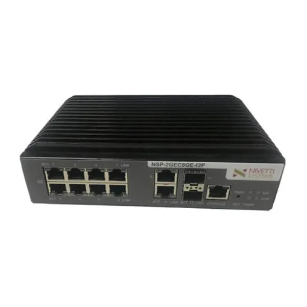 Nivetti NSP 24 Gbps 8 Port Industrial Switch price in Chennai, tamilnadu, kerala, bangalore