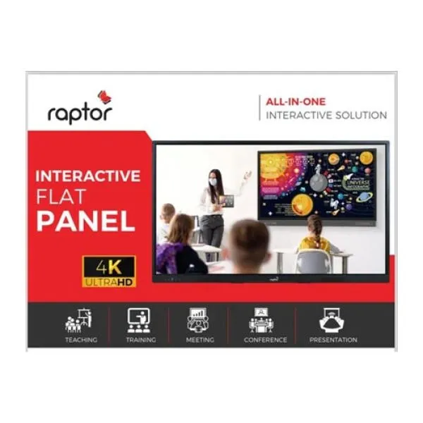 Raptor RPDCI86 86 inch Interactive Touch Display price in Chennai, tamilnadu, kerala, bangalore