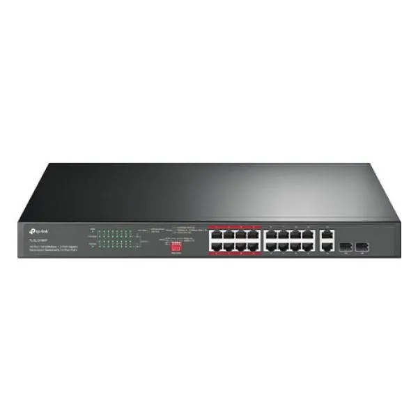 TP Link TL SG1218MPE V3 16 Port Gigabit PoE Switch