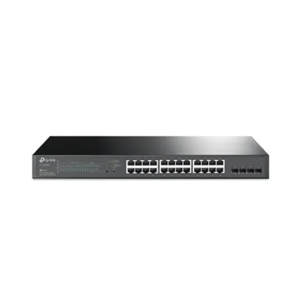 TPlink TL SG3428XMP 24 Port JetStream Gigabit and 4 Port 10GE SFP Plus L2 Plus Managed Switch price in Chennai, tamilnadu, kerala, bangalore